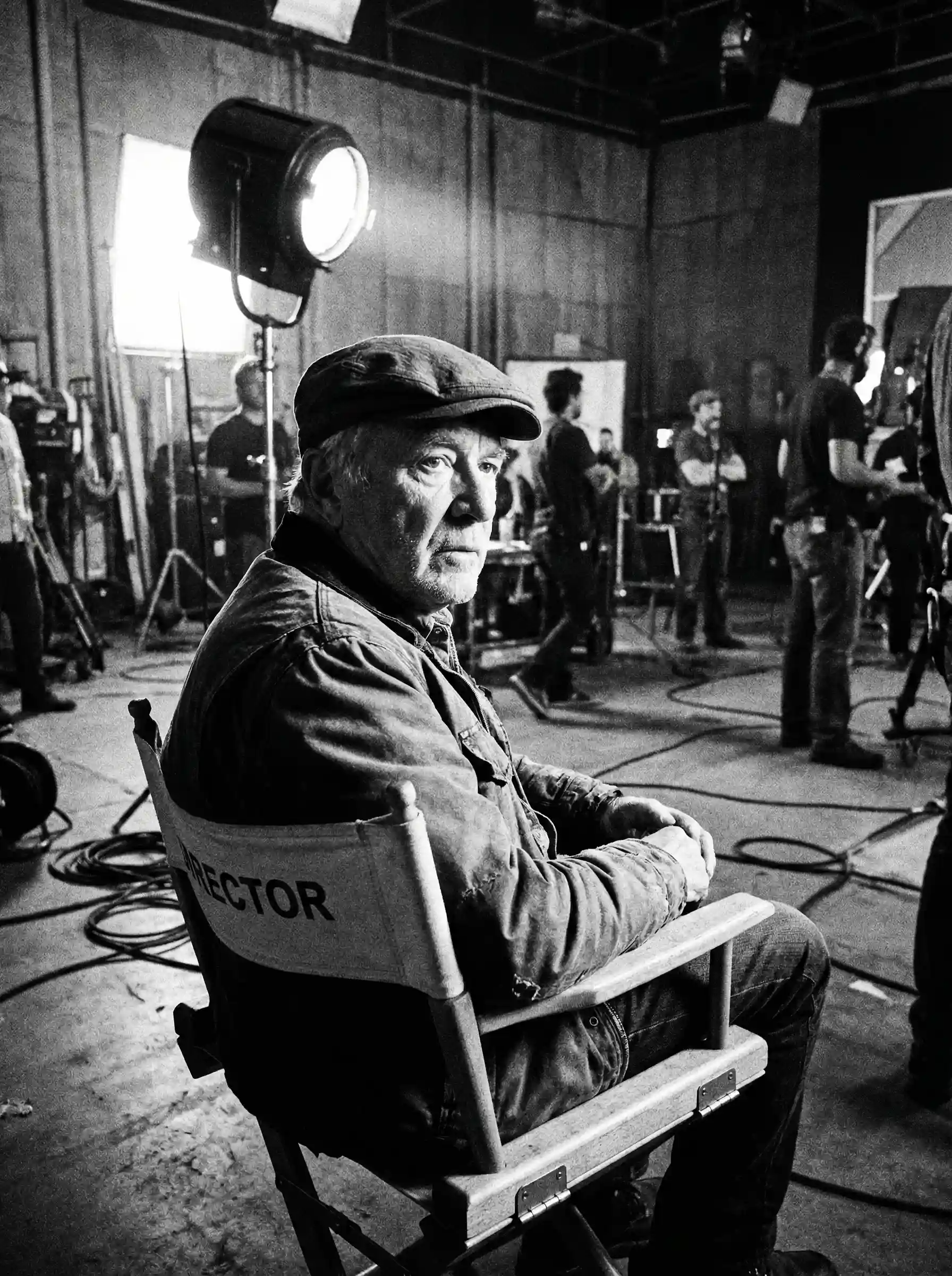 独立光影 聚焦导演 - 黑白胶片风格肖像